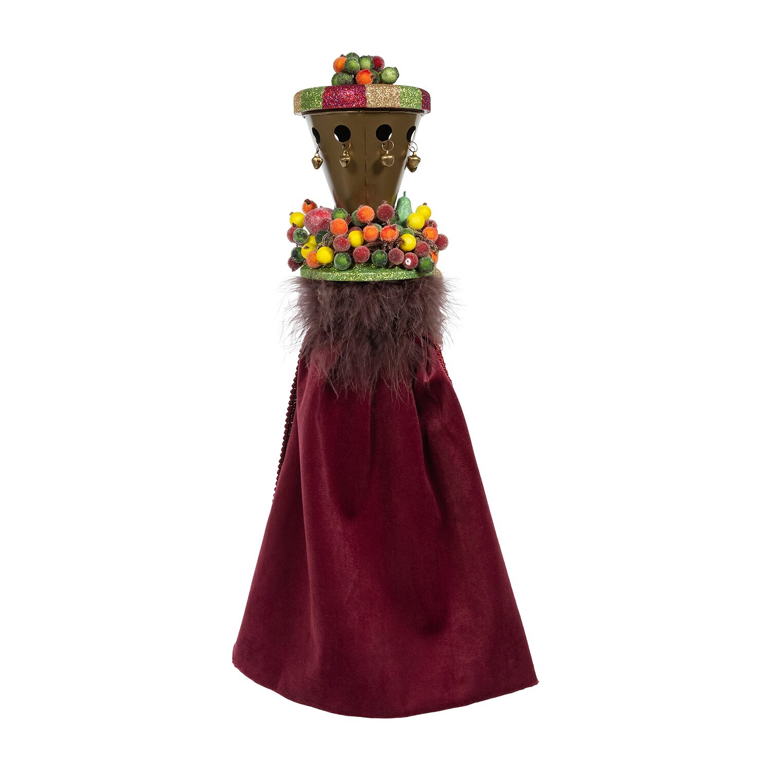 Kurt Adler 18" Hollywood Della Robbia Nutcracker