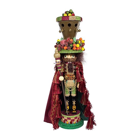 Kurt Adler 18" Hollywood Della Robbia Nutcracker