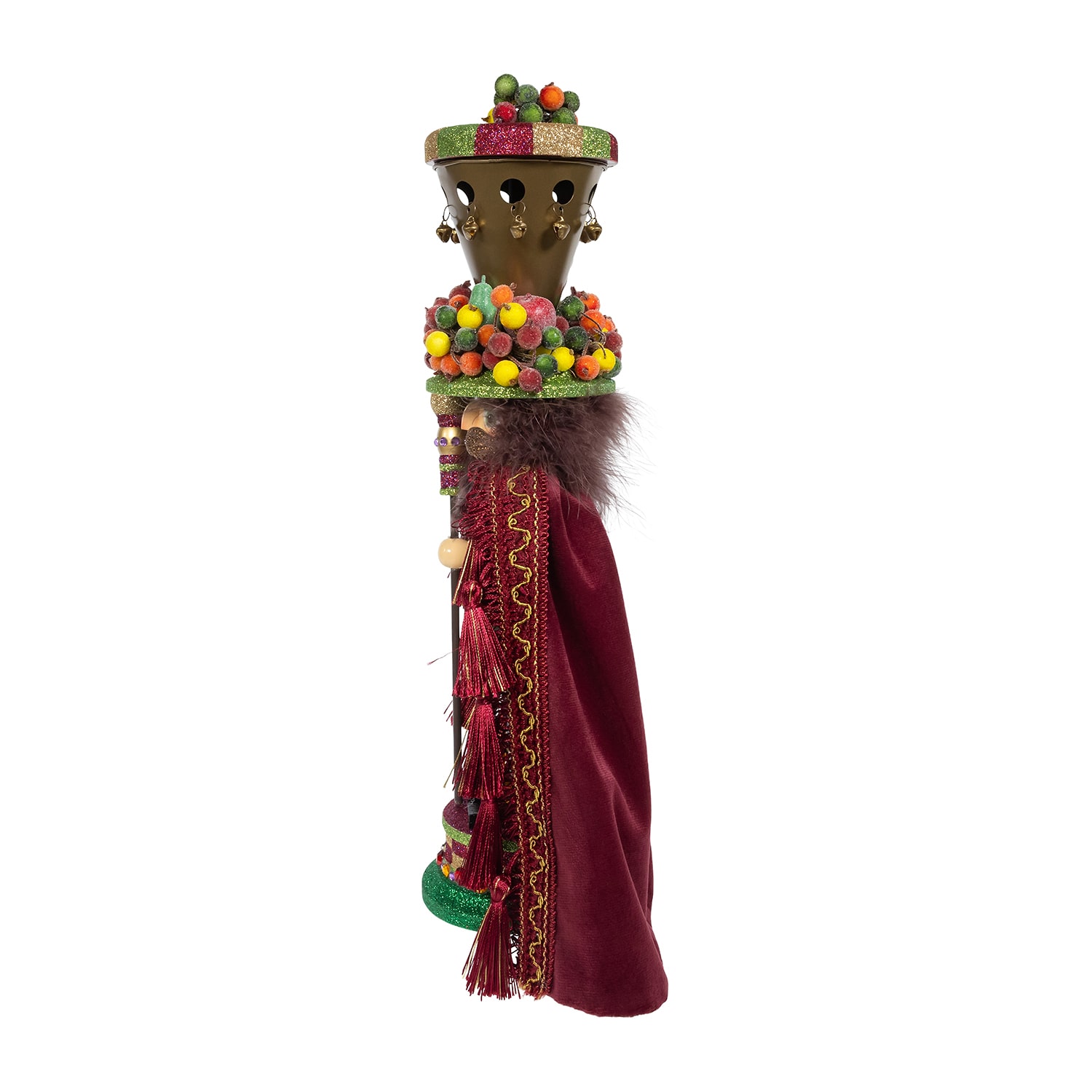Kurt Adler 18" Hollywood Della Robbia Nutcracker
