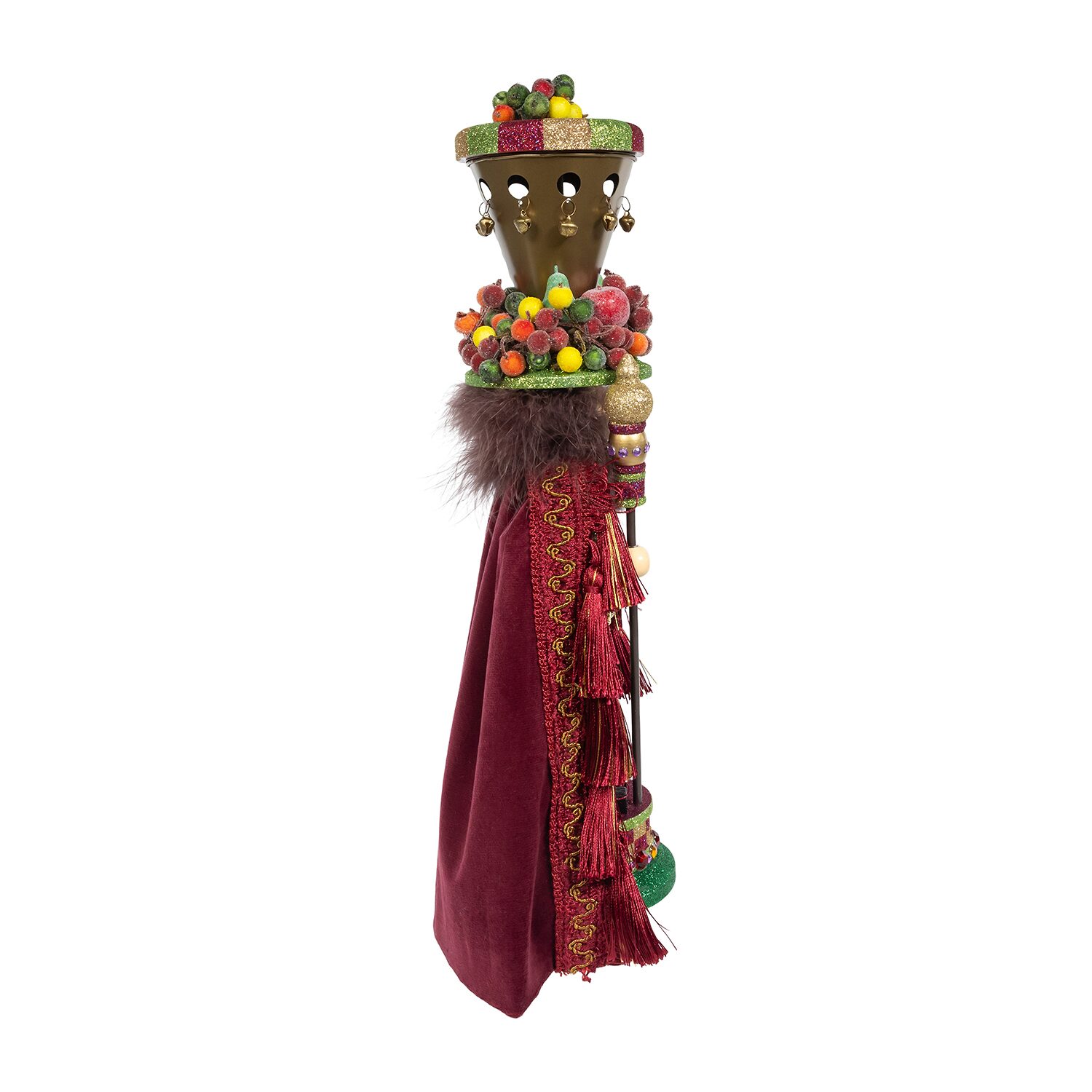 Kurt Adler 18" Hollywood Della Robbia Nutcracker