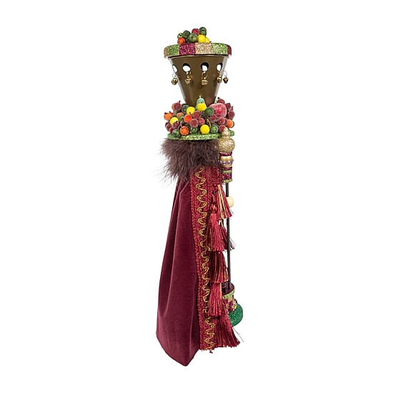 Kurt Adler 18" Hollywood Della Robbia Nutcracker
