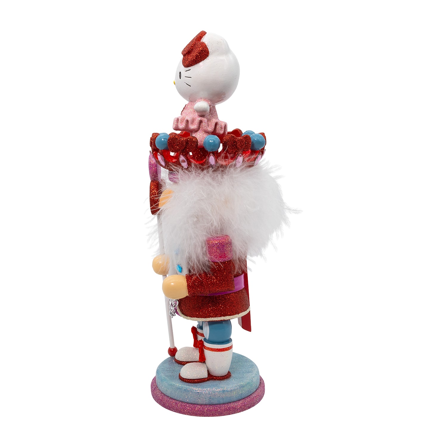 Kurt Adler 14" Hollywood Hello Kitty Nutcracker