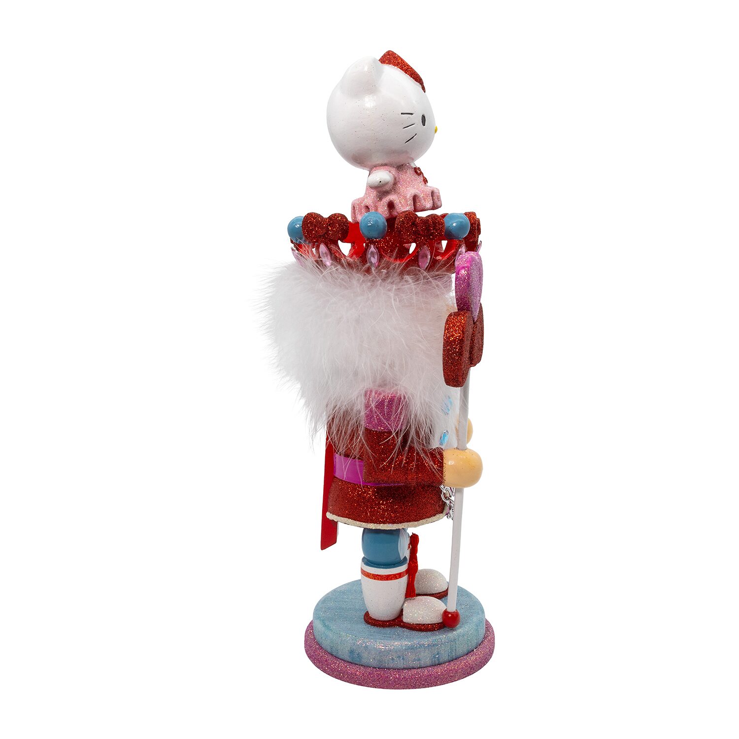 Kurt Adler 14" Hollywood Hello Kitty Nutcracker