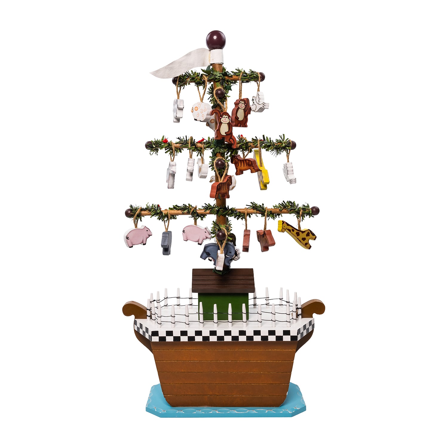Kurt Adler 21-Inch Noah's Ark Table Piece