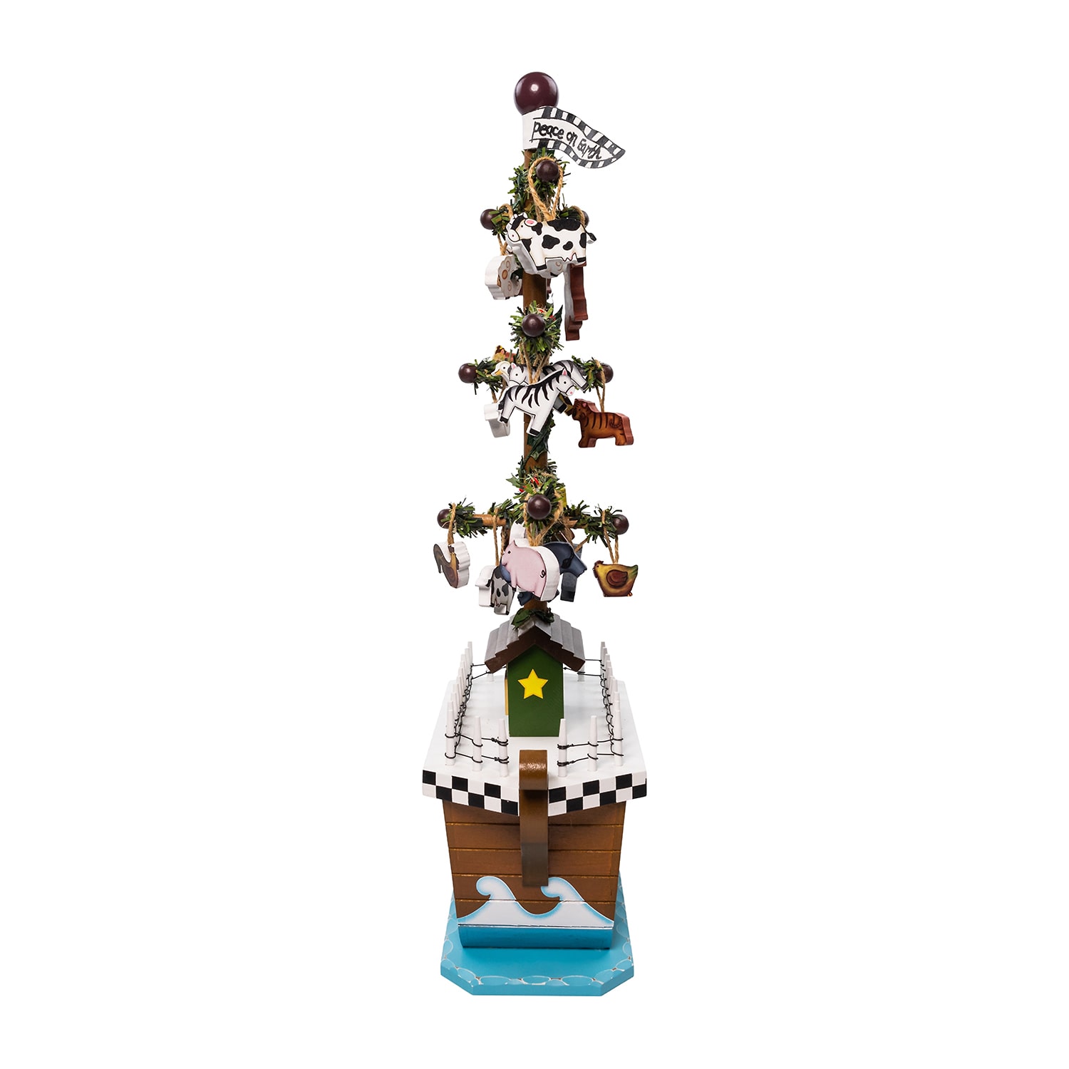 Kurt Adler 21-Inch Noah's Ark Table Piece