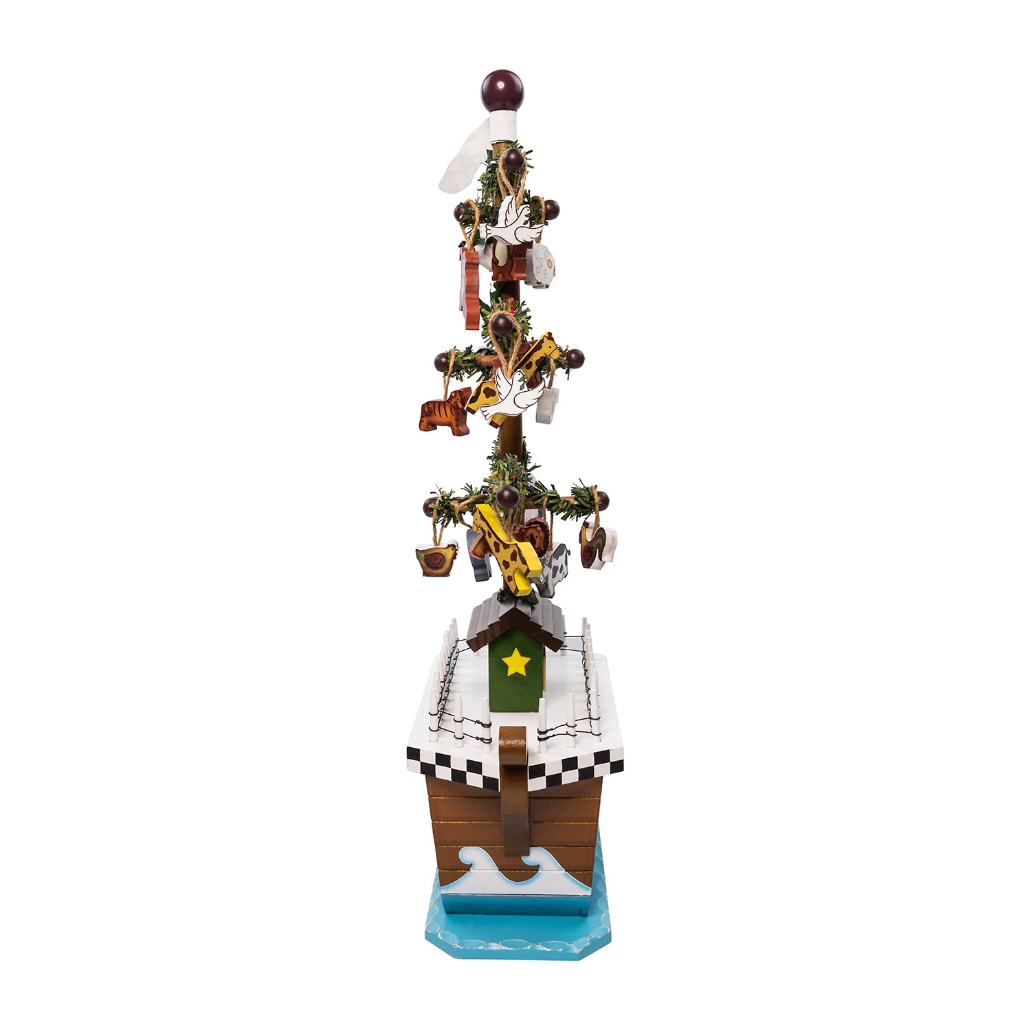 Kurt Adler 21-Inch Noah's Ark Table Piece