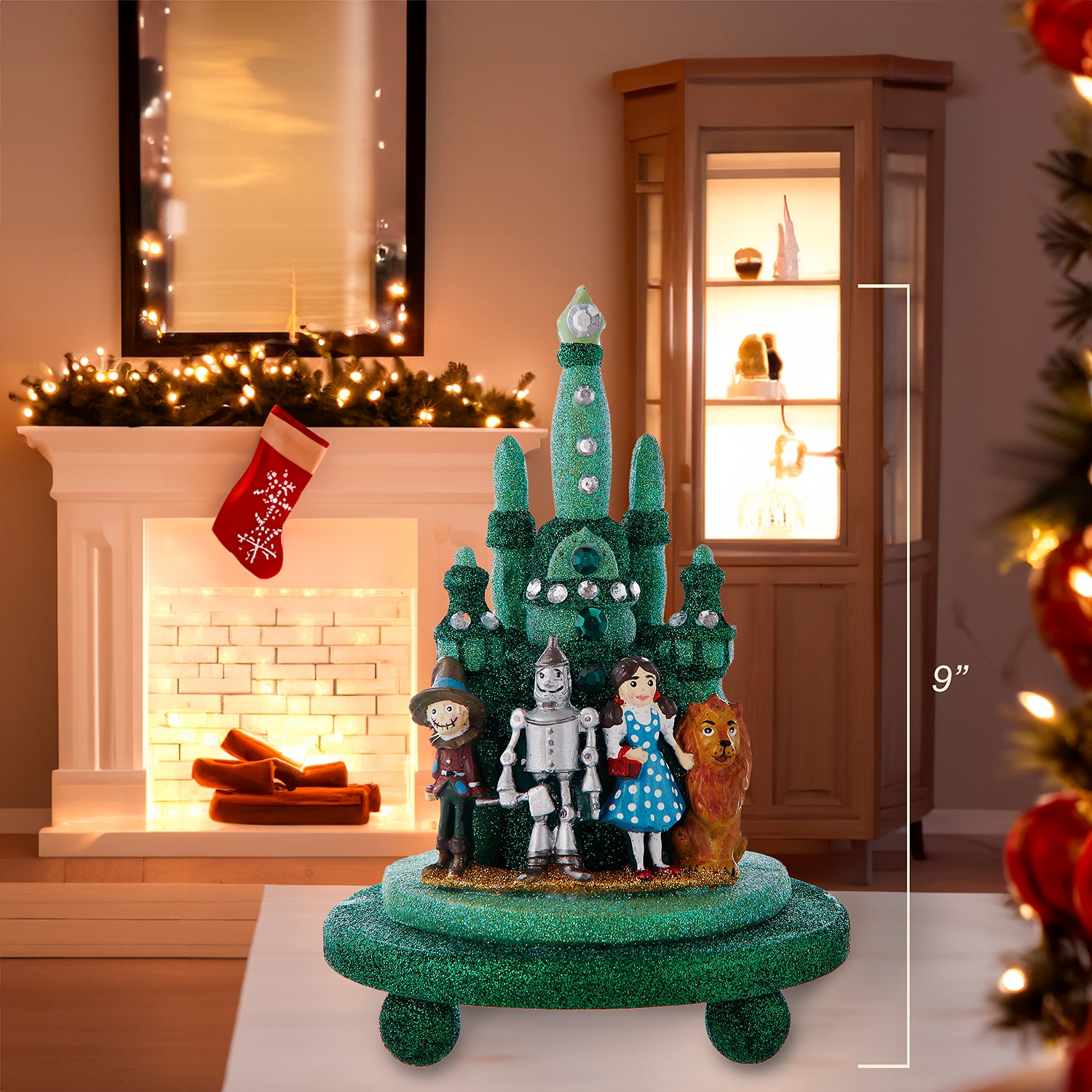 Kurt Adler 9" Wizard Of Oz Hollywood Nutcrackers Christmas Tabletop Decor