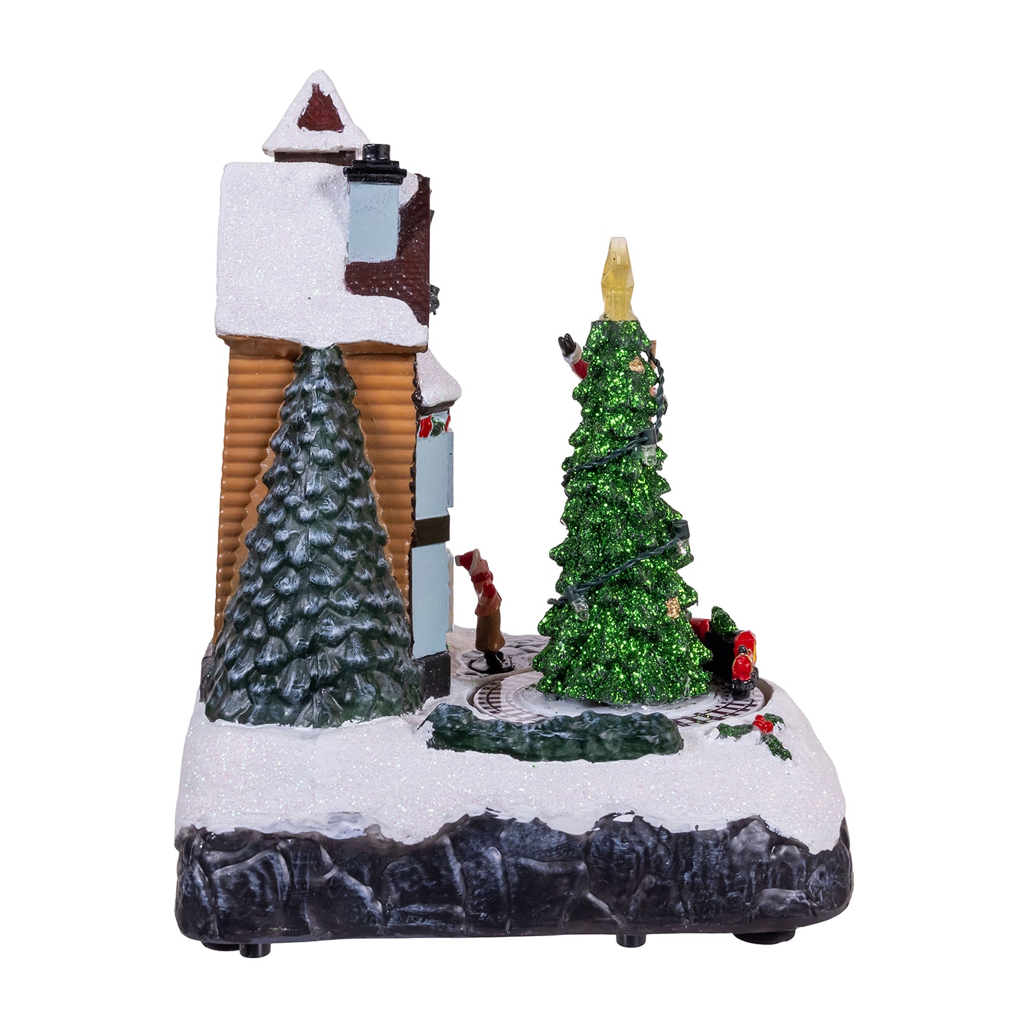 Kurt Adler 1.6-5.1" Led Gingerbread House Lighted Christmas Tabletop Decor