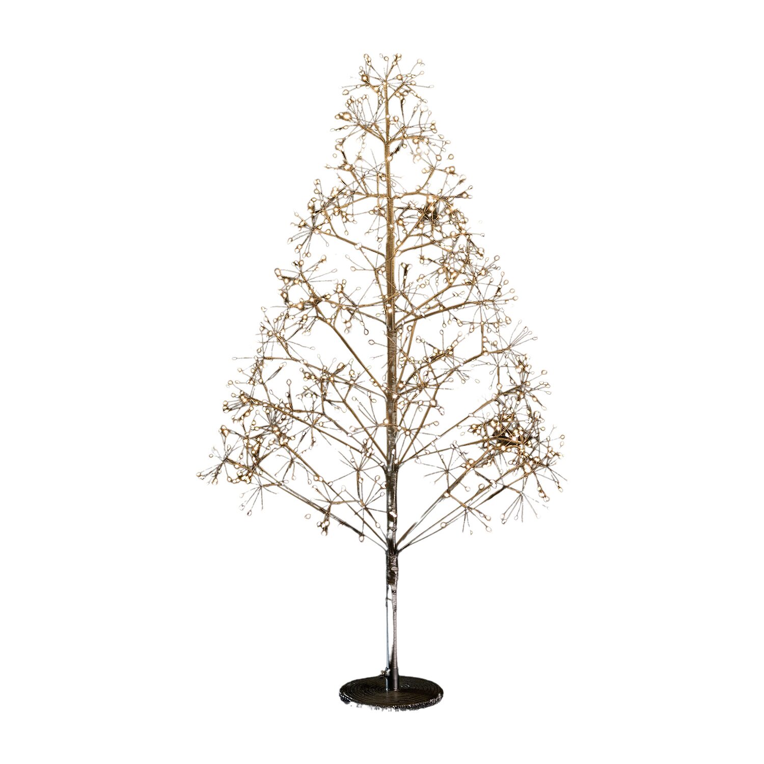 Kurt Adler \Npre-Lit Warm White Led Silhouette Fairy 4 Foot Christmas Tree