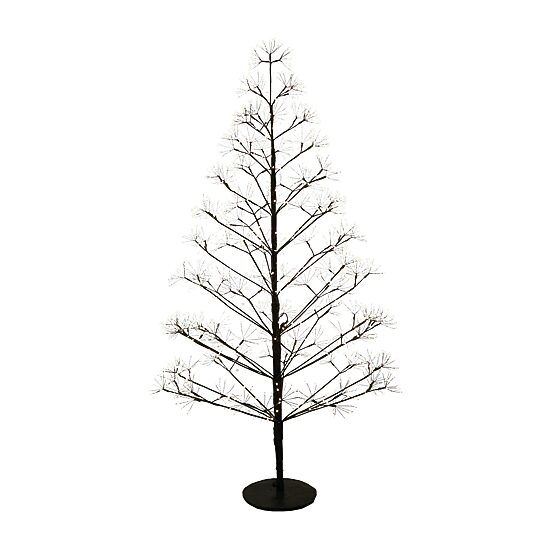 Kurt Adler Pre-Lit Warm White Led Silhouette Fairy 5 Foot Christmas Tree