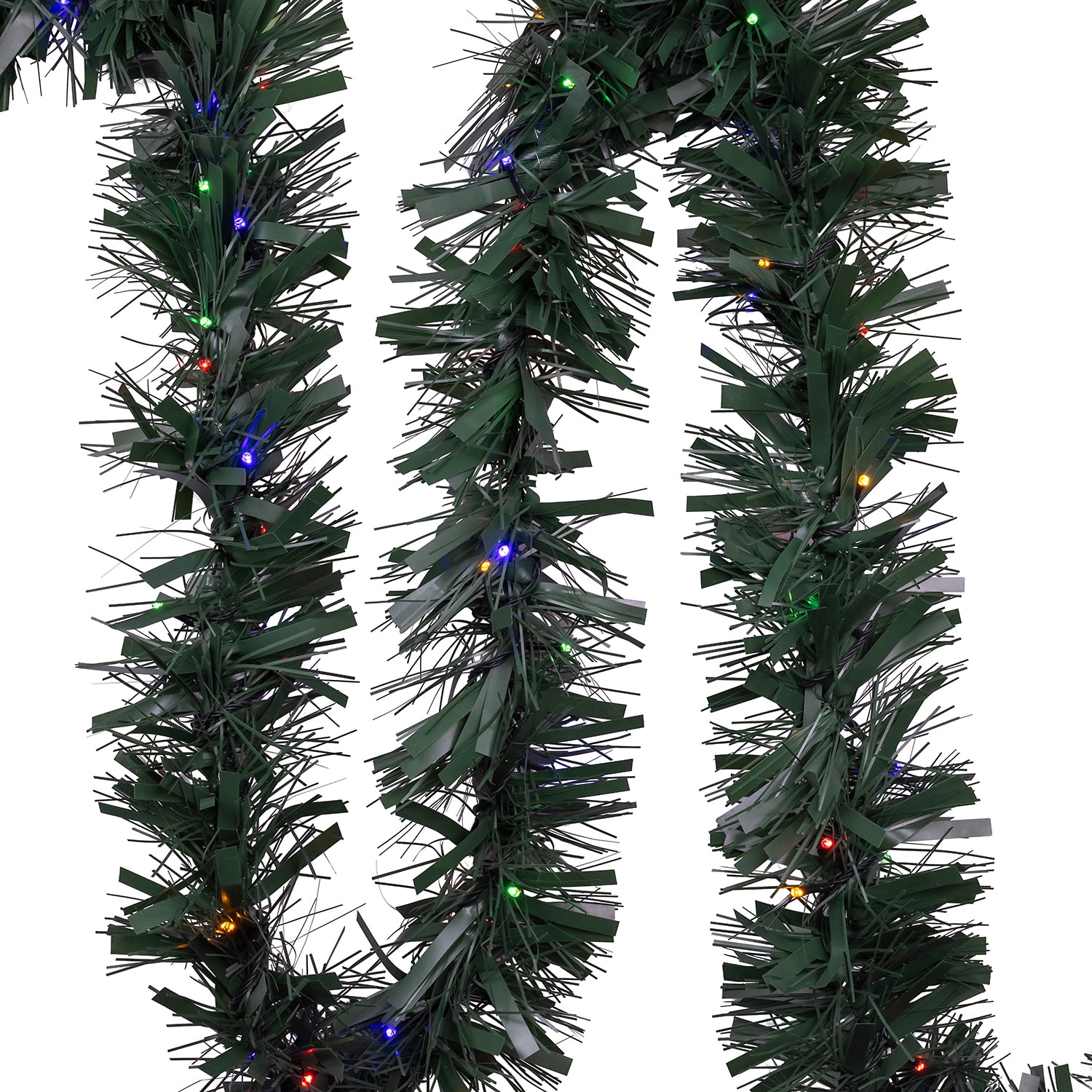 Kurt Adler 24" Pre-Lit Green Pathway With Stakes Pre-Lit Christmas Indoor Garland