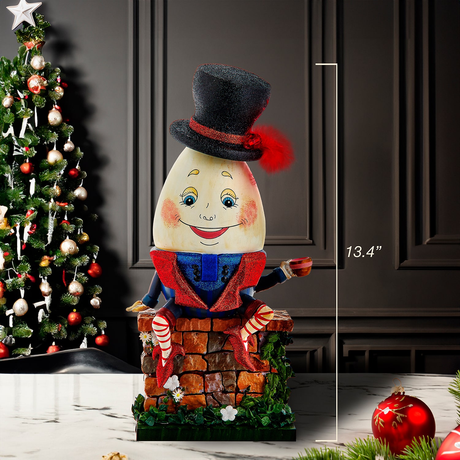 Kurt Adler 13.4" Humpty Dumpty Christmas Nutcracker