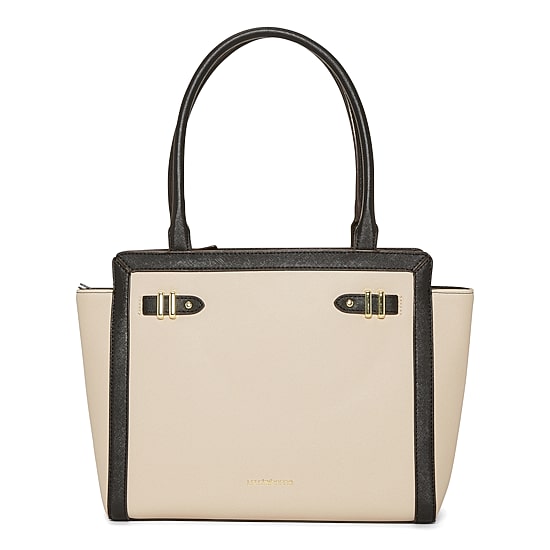 Liz Claiborne Tuxedo Tote Bag