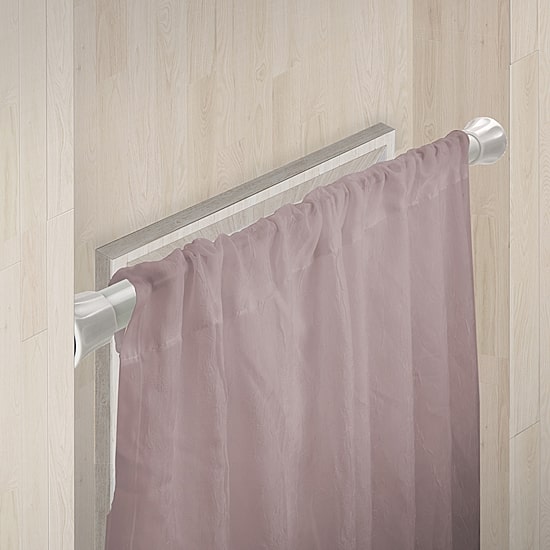 Rod Desyne Twist Lock Spring Tension 1 IN Adjustable Curtain Rod