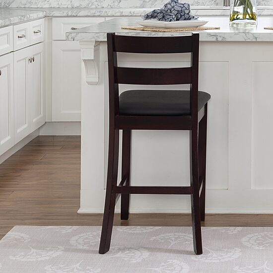 Linon Tarlton Kitchen And Dinning Room Collection Counter Height Bar Stool