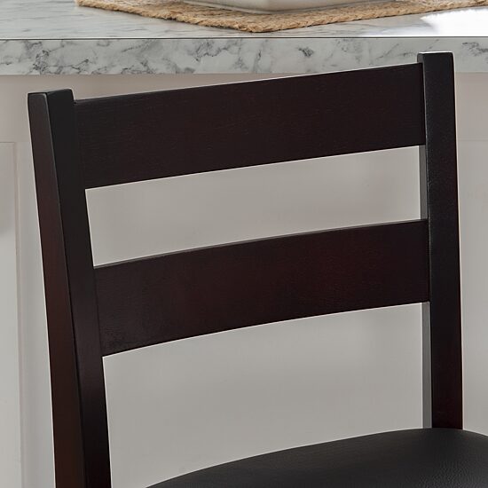 Linon Tarlton Kitchen And Dinning Room Collection Counter Height Bar Stool