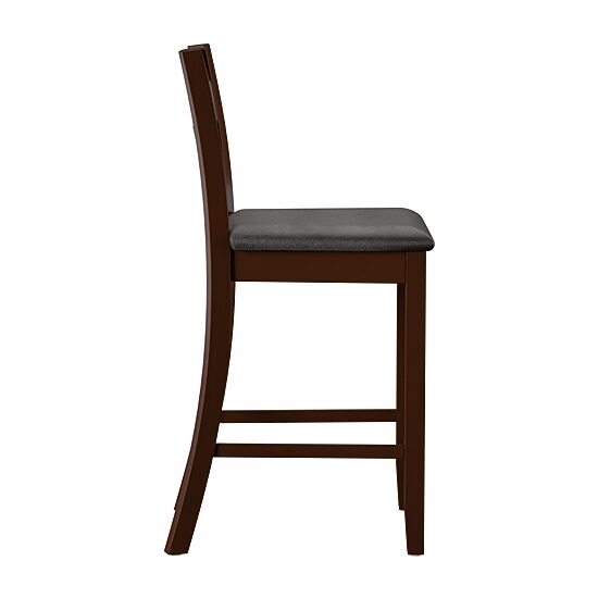 Linon Tarlton Kitchen And Dinning Room Collection Counter Height Bar Stool