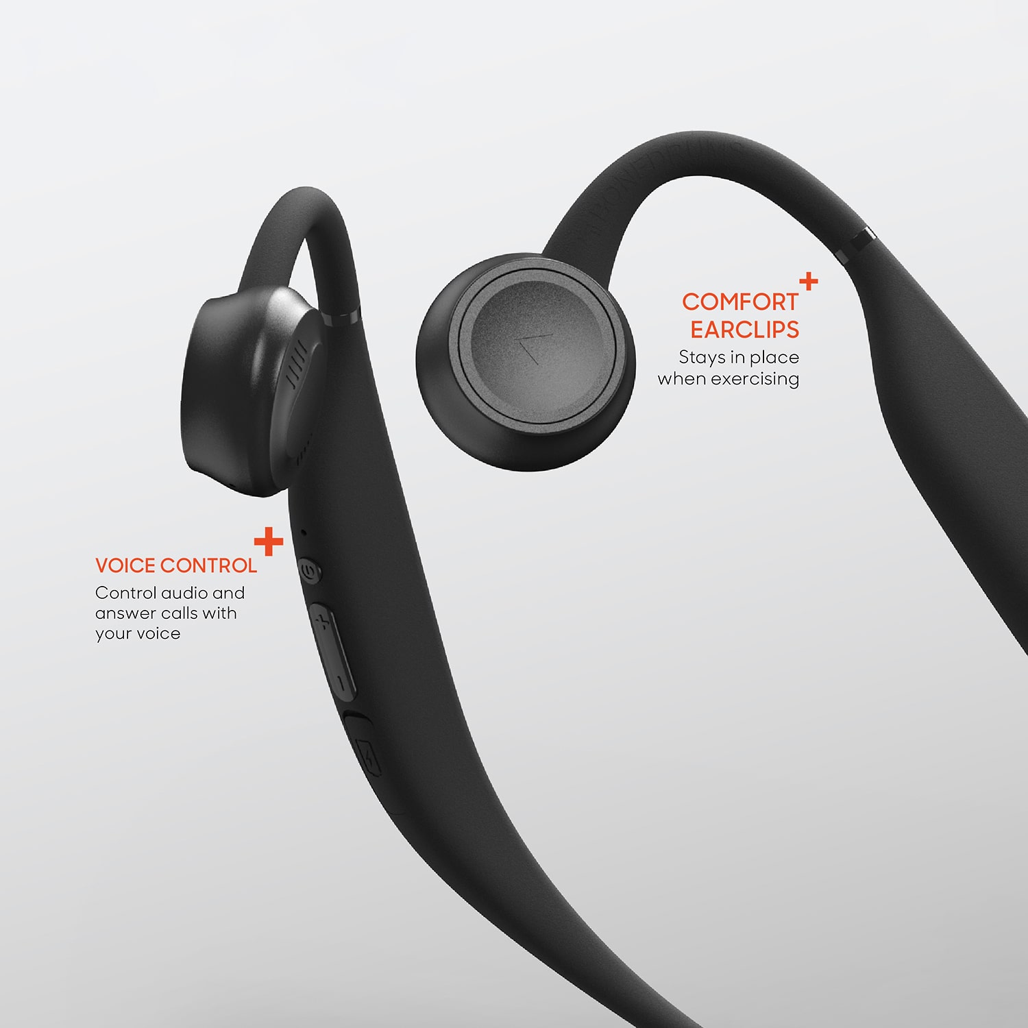 Sharper Image Soundhaven Bone Conduction Wireless Headphones