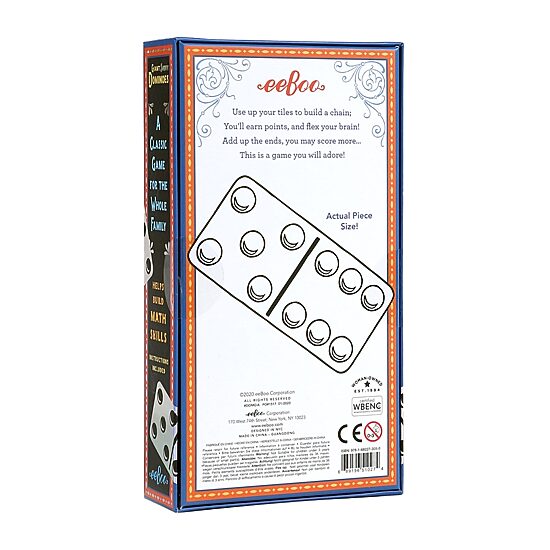 Eeboo Giant Shiny Holographic Foil Dominoes Puzzle