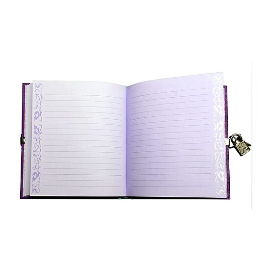 Eeboo Unicorn Hardcover Journal With Lock And Key Art Set