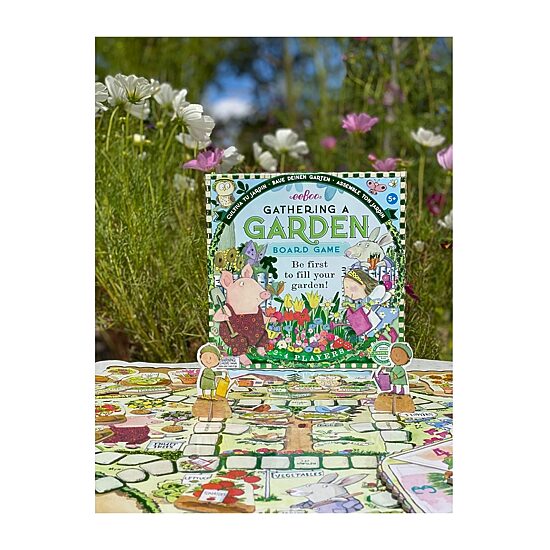 Eeboo Gathering A Garden Board Game 25-pc. Board Game