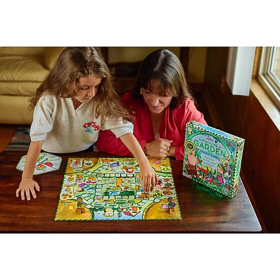 Eeboo Gathering A Garden Board Game 25-pc. Board Game