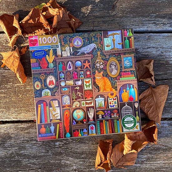 Eeboo Piece And Love Alchemist Cabinet 1000 Piece  By Illustrator Vasilisa Romanenko 1000-pc. Puzzle