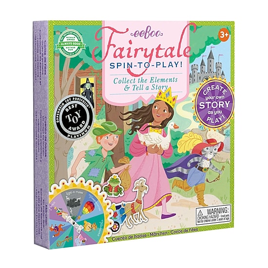 Eeboo Fairytale Spin To Play Game Ages 3+ 32-pc. Puzzle