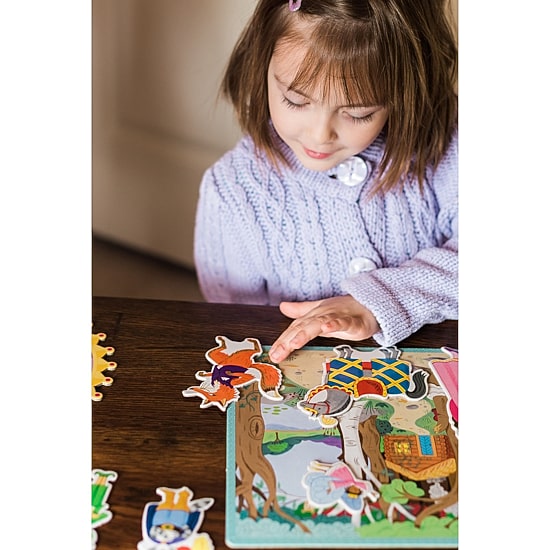 Eeboo Fairytale Spin To Play Game Ages 3+ 32-pc. Puzzle