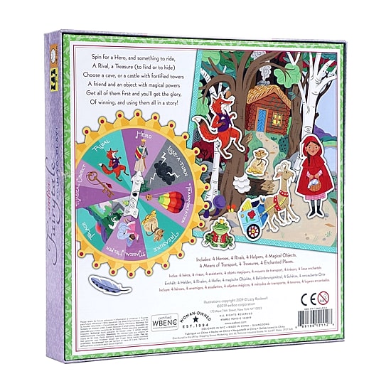 Eeboo Fairytale Spin To Play Game Ages 3+ 32-pc. Puzzle