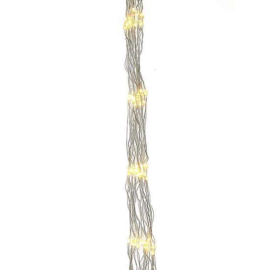 Kurt Adler 182-Light Dual Color (Warm White and Multicolored) LED Net-Style Light Set
