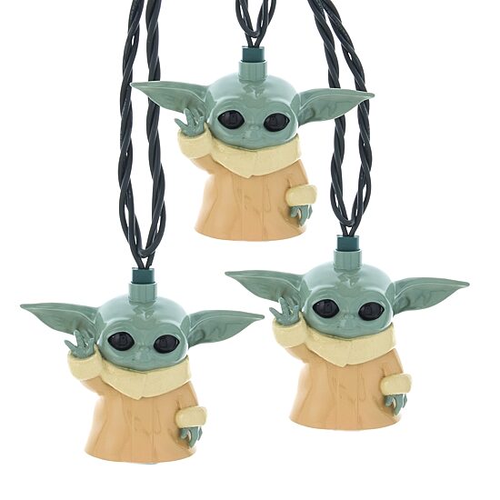 Kurt Adler UL 10-Light Star Wars The Child Light Set