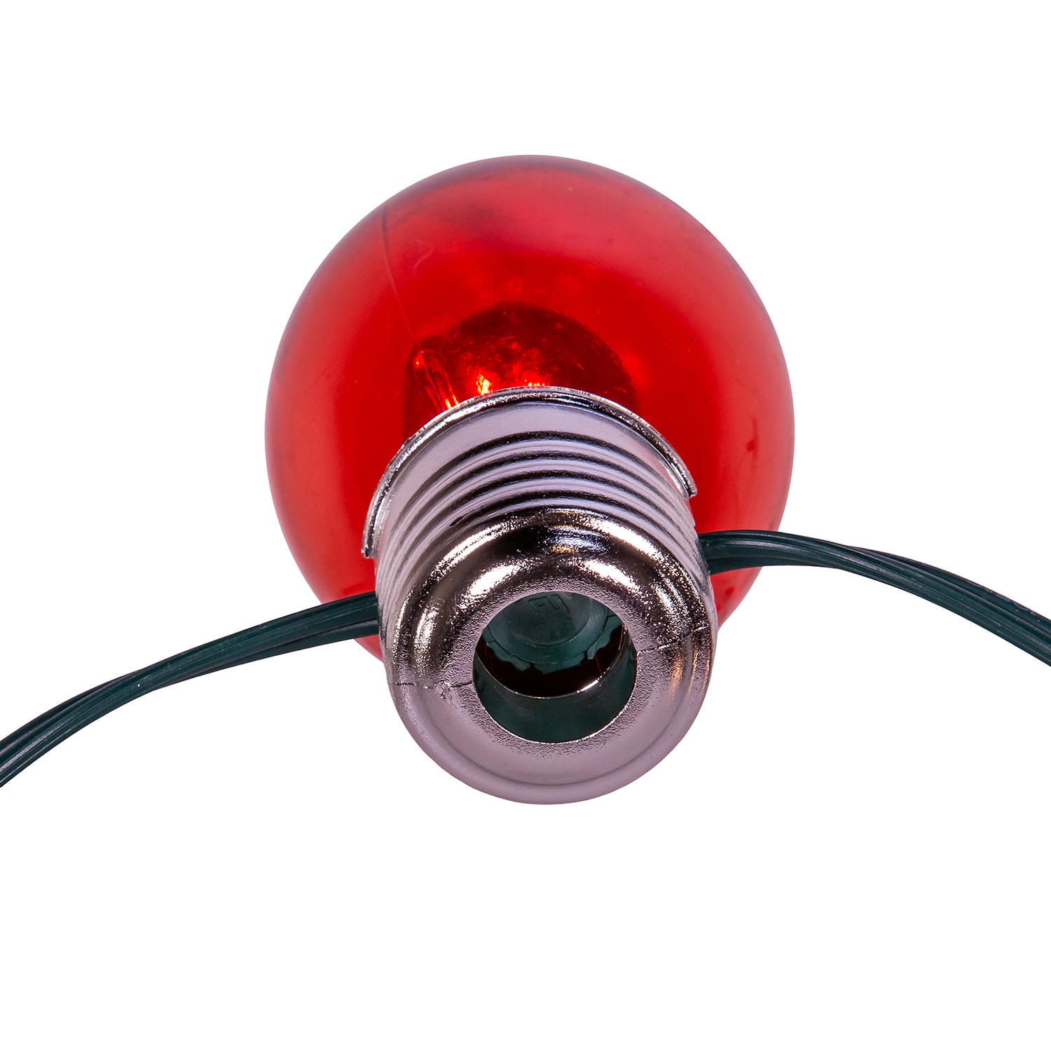 Kurt Adler UL 10-Light Red and White Giant C7 Light Set