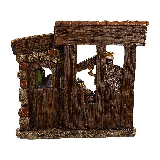 Kurt Adler 10-Inch Resin Nativity Scene Table Piece