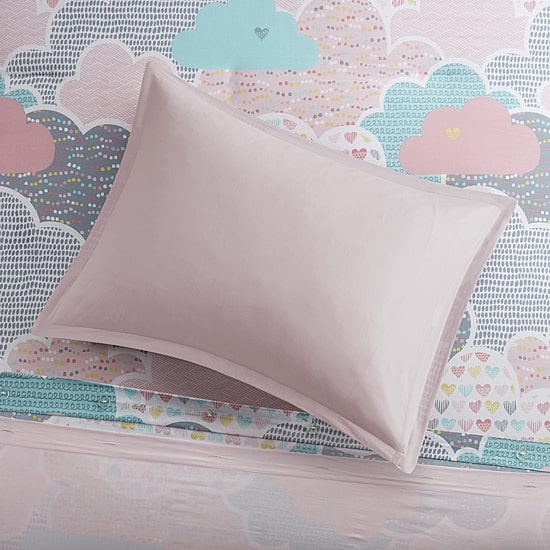 Intelligent Design Bliss 100% Cotton Duvet Cover Set with Decorative Pillows