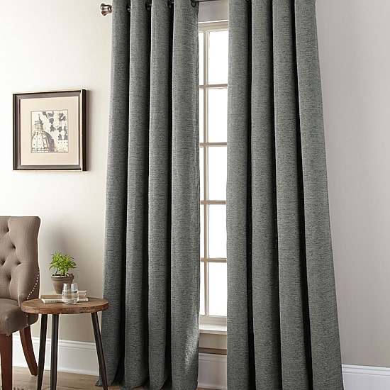 Stratford Park Mayra Grommet Top Blackout Single Curtain Panel