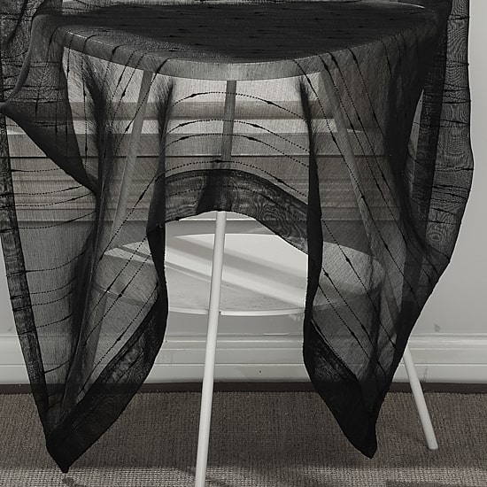 Stratford Park Jenna Rod Pocket Sheer Set of 2 Curtain Panel