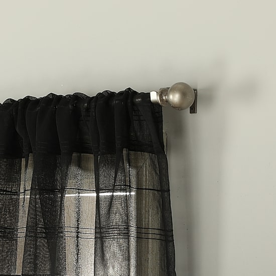 Stratford Park Karina Rod Pocket Sheer Set of 2 Curtain Panel