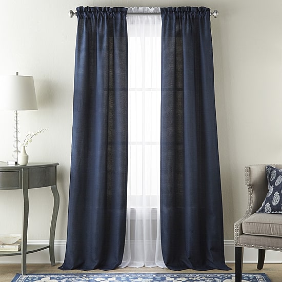 Stratford Park Erin Rod Pocket Light-Filtering Set of 4 Curtain Panel
