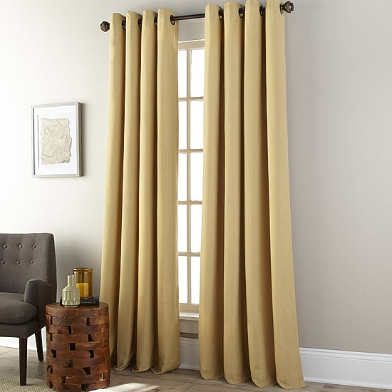 Stratford Park Serena Grommet Top Blackout Single Curtain Panel