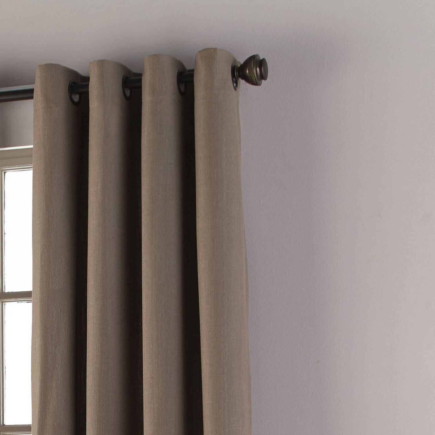 Stratford Park Serena Grommet Top Blackout Single Curtain Panel