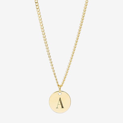 Womens 14K Gold Over Silver 16 Inch Name Necklace, One Size