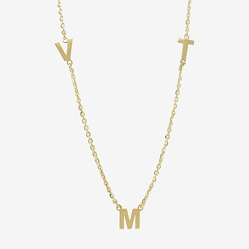 Womens 14K Gold Over Silver 16 Inch Cable Chain Necklace, One Size