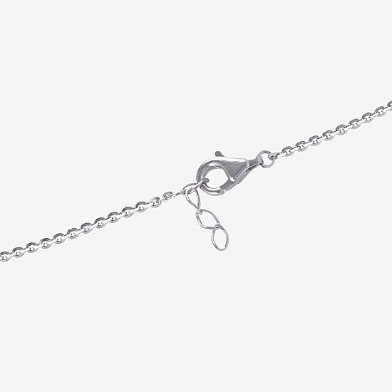Womens Sterling Silver 7.25 Inch Solid Cable Id Bracelet