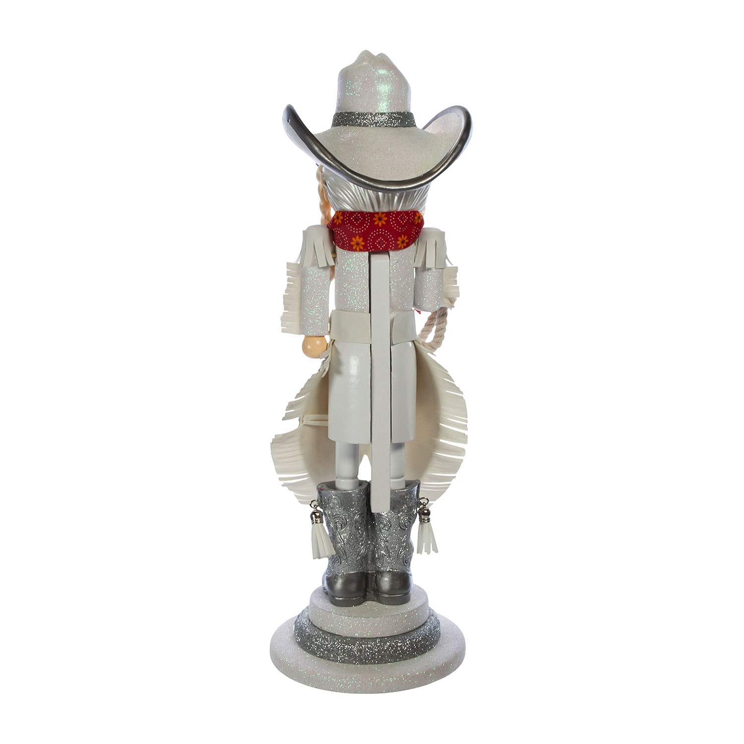 Kurt Adler 18-Inch Hollywood Rhinestone Cowgirl Nutcracker