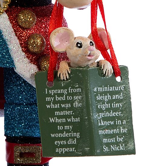 Kurt Adler 18-Inch Hollywood Night Before Christmas Nutcracker 5th in Series