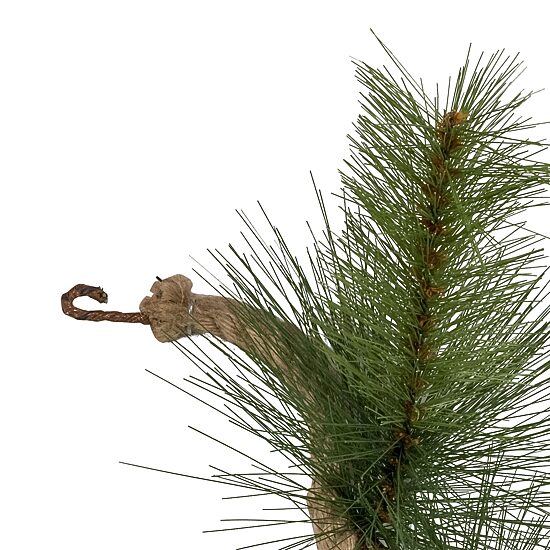 Kurt Adler 4-Foot Needle Pine Rope Garland with Pinecones