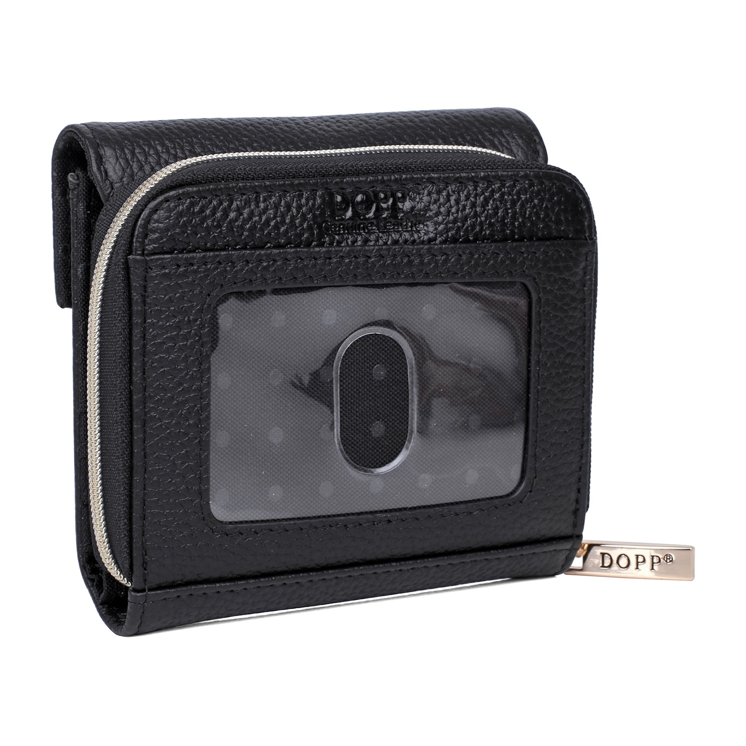 Dopp Accordion Zip French Womens Rfid Blocking Front Pocket Wallet