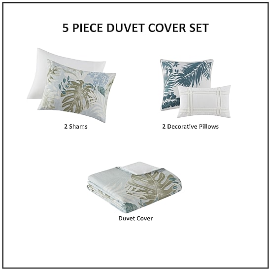 Harbor House Kiawah Island 5-pc. Duvet Cover Set