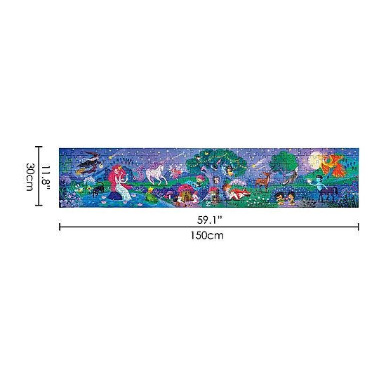 Hape Glow-In-The-Dark Magic Forest 2-pc. Puzzle